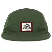 WILD LIFE Cotton 5 Panel Baseball Cap Snapback 2