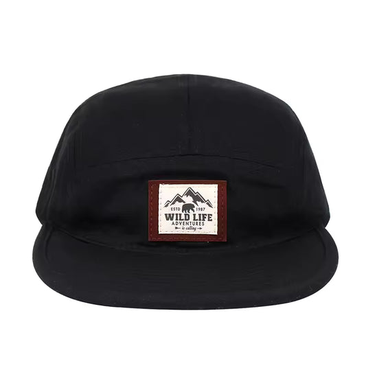 WILD LIFE Cotton 5 Panel Baseball Cap Snapback